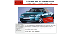 Desktop Screenshot of opel-calibra.info